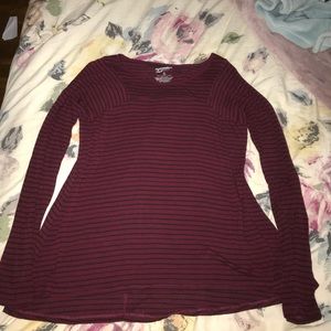Arizona jeans burgundy top